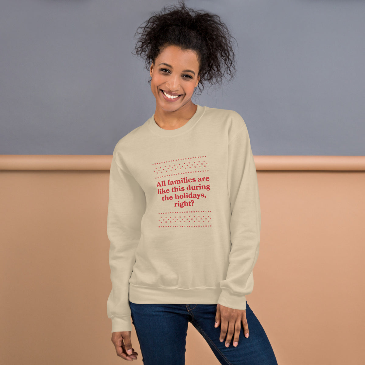All Families Christmas Sweatshirt