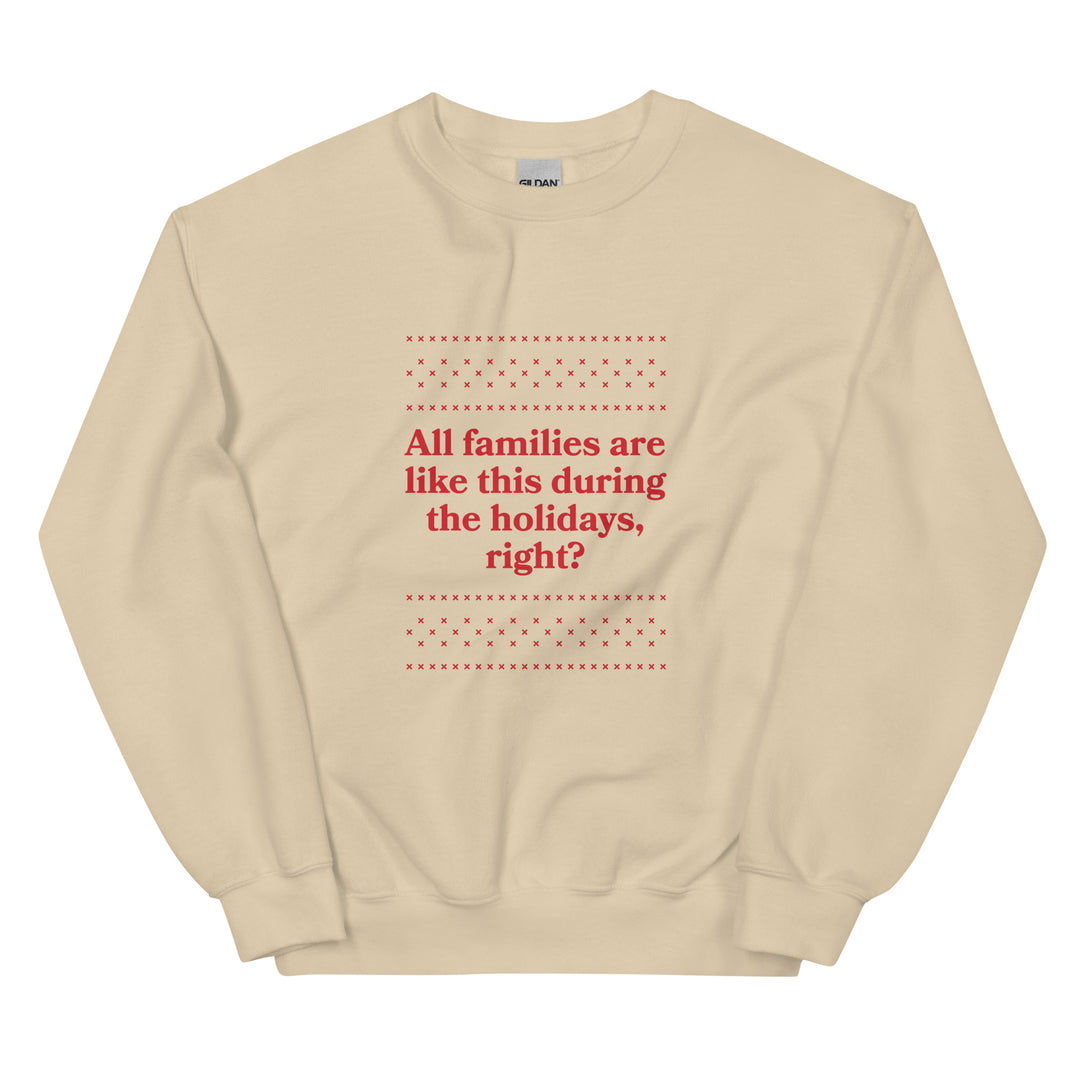 All Families Christmas Sweatshirt