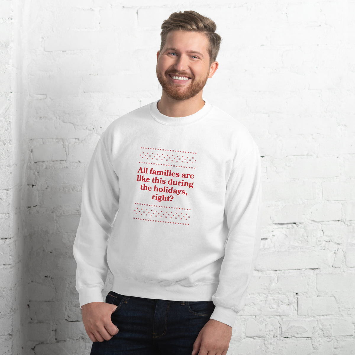 All Families Christmas Sweatshirt