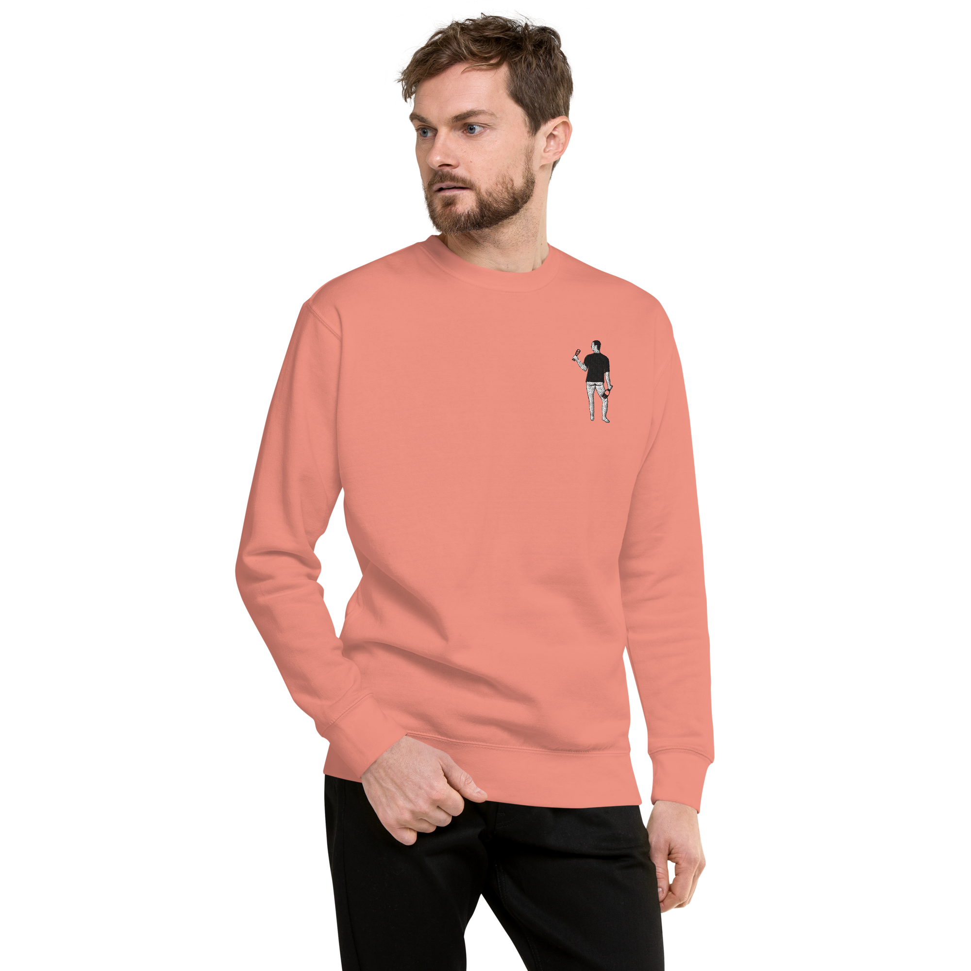 Bottomless Man Unisex Premium Sweatshirt