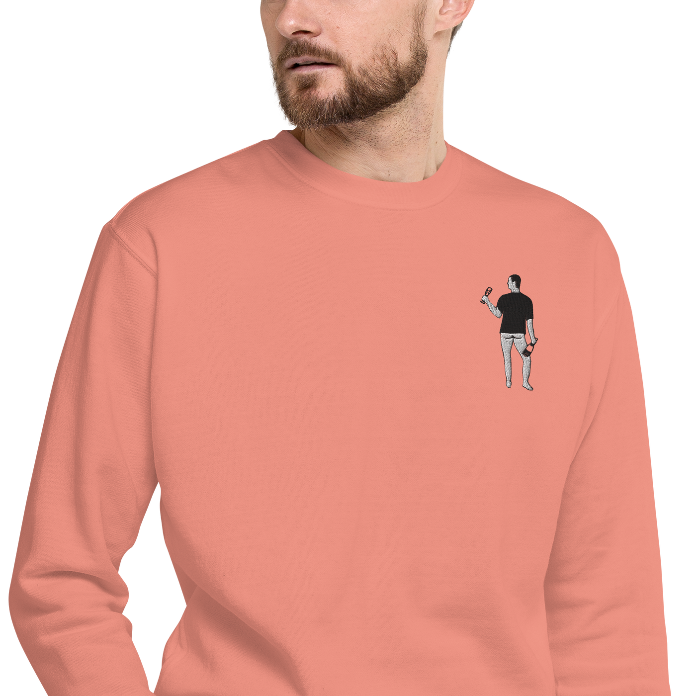 Bottomless Man Unisex Premium Sweatshirt