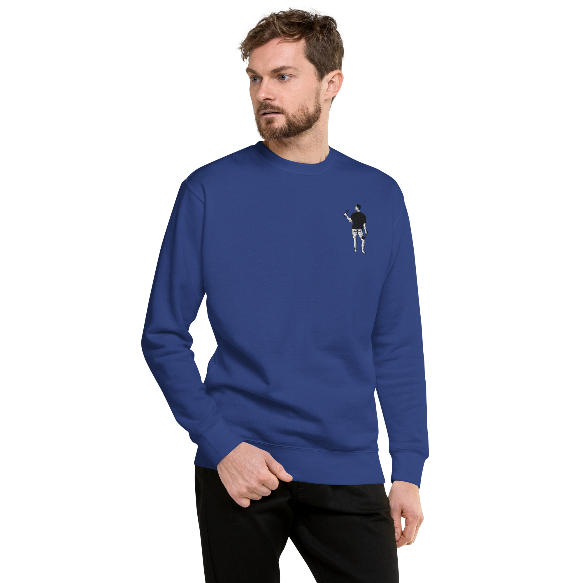 Bottomless Man Unisex Premium Sweatshirt