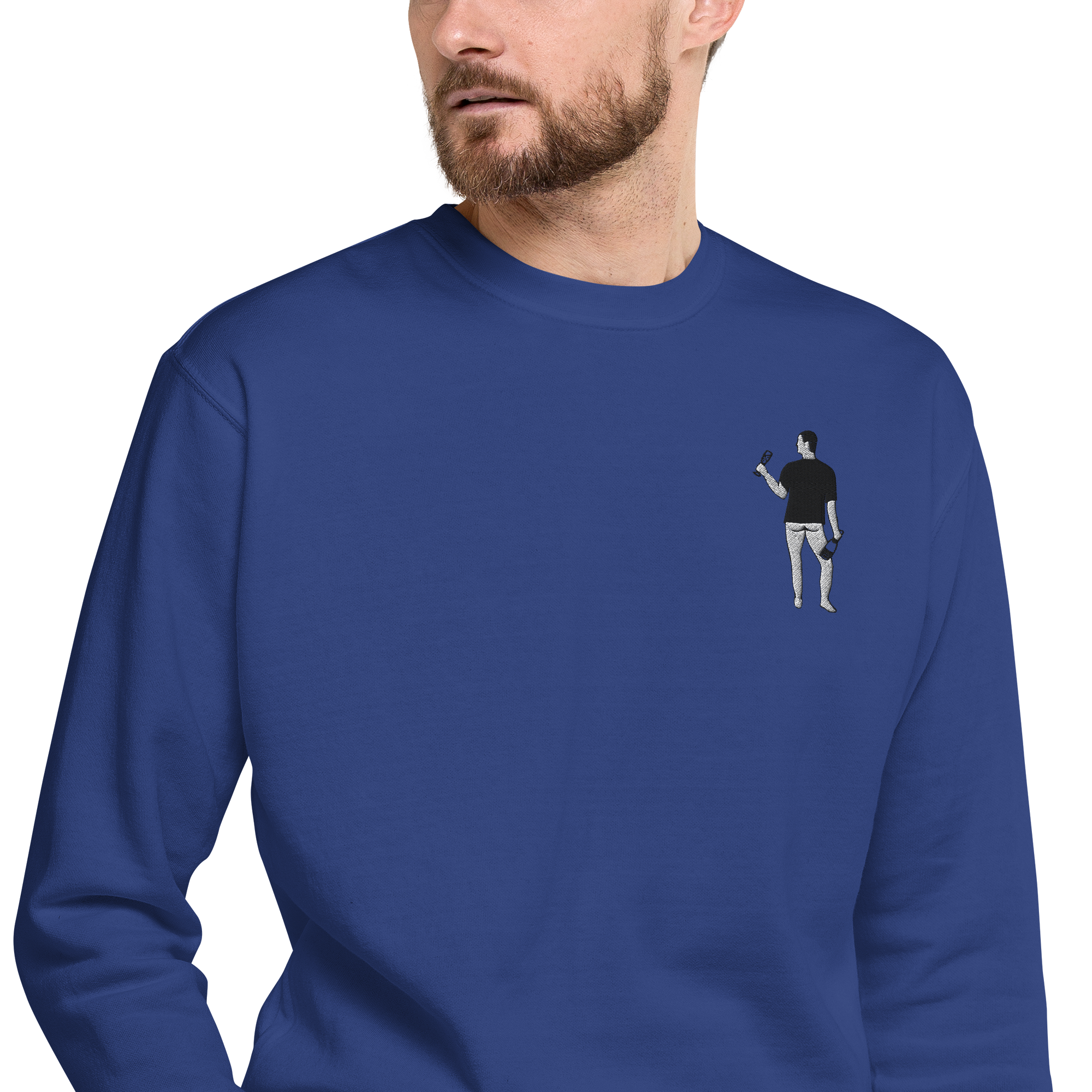 Bottomless Man Unisex Premium Sweatshirt
