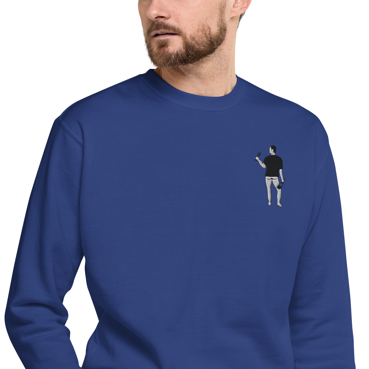 Bottomless Man Unisex Premium Sweatshirt