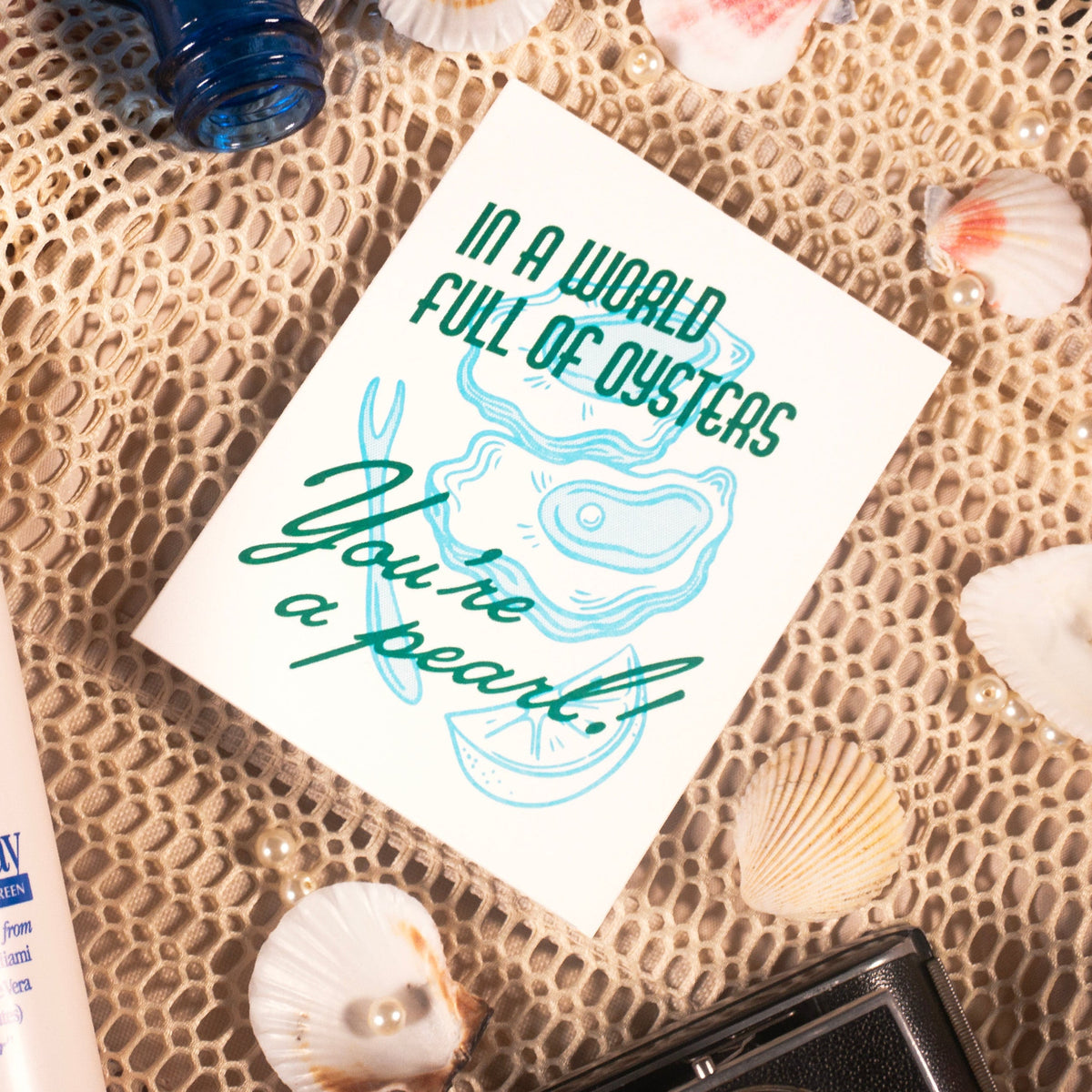 You're A Pearl Friendship Card