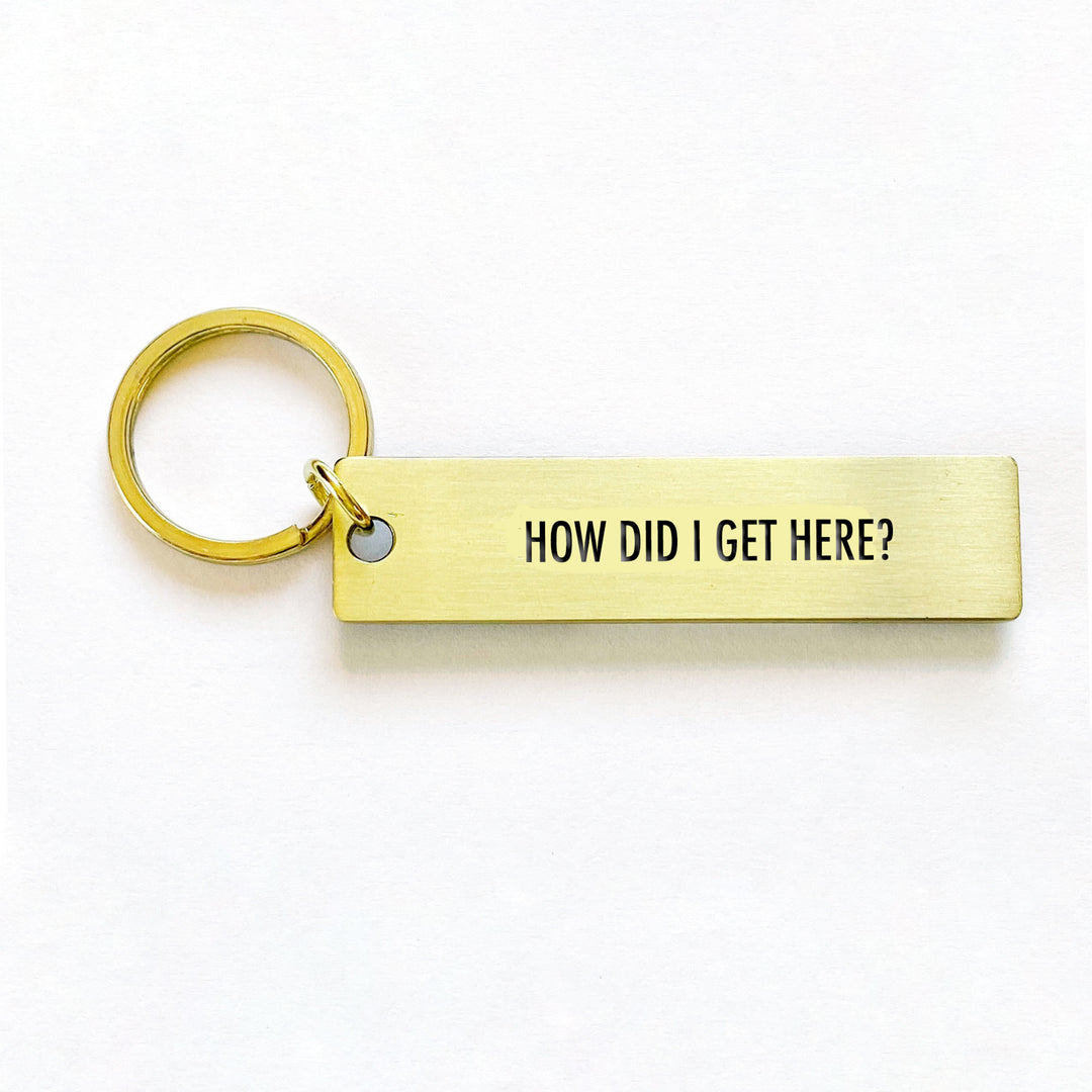 How Here Key Tag