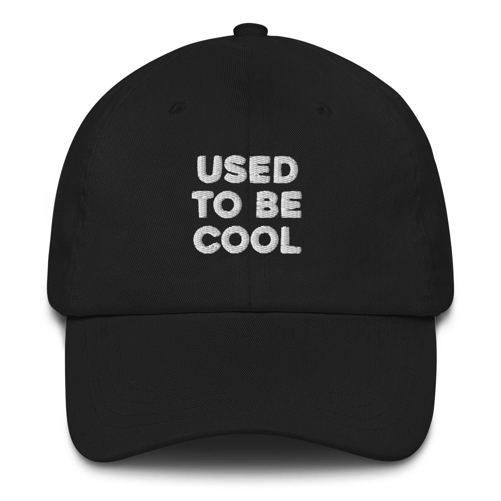 Used To Be Cool Dad Hat (Black), Apparel, , , , , 
