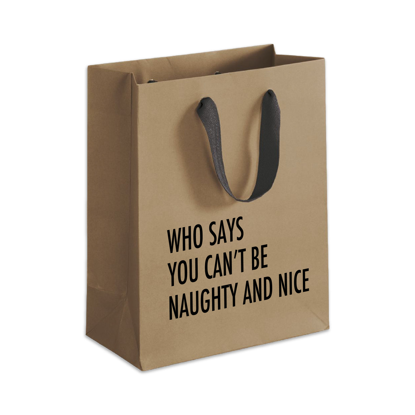 Naughty Nice Gift Bag, Holiday