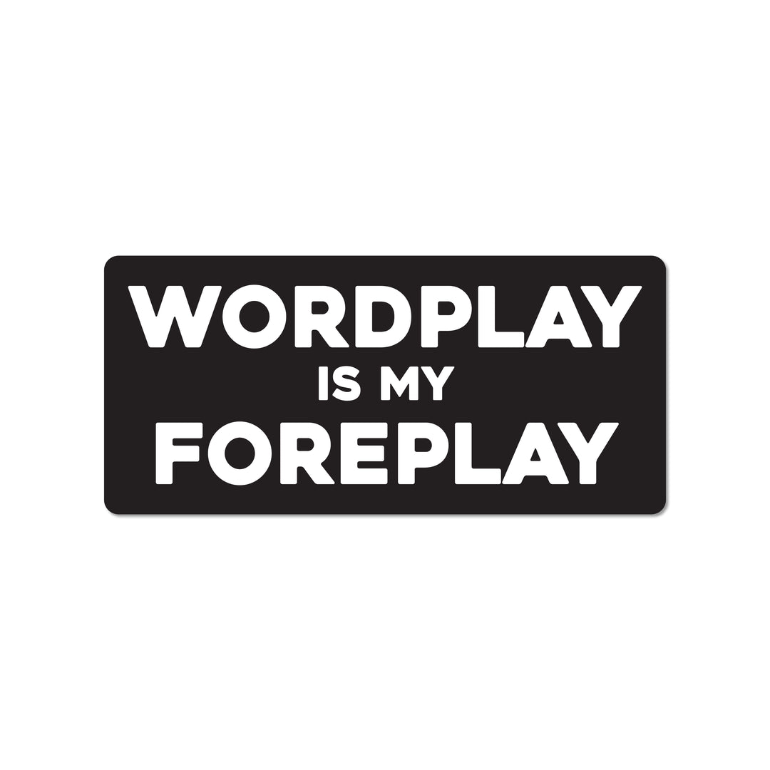 Wordplay Sticker